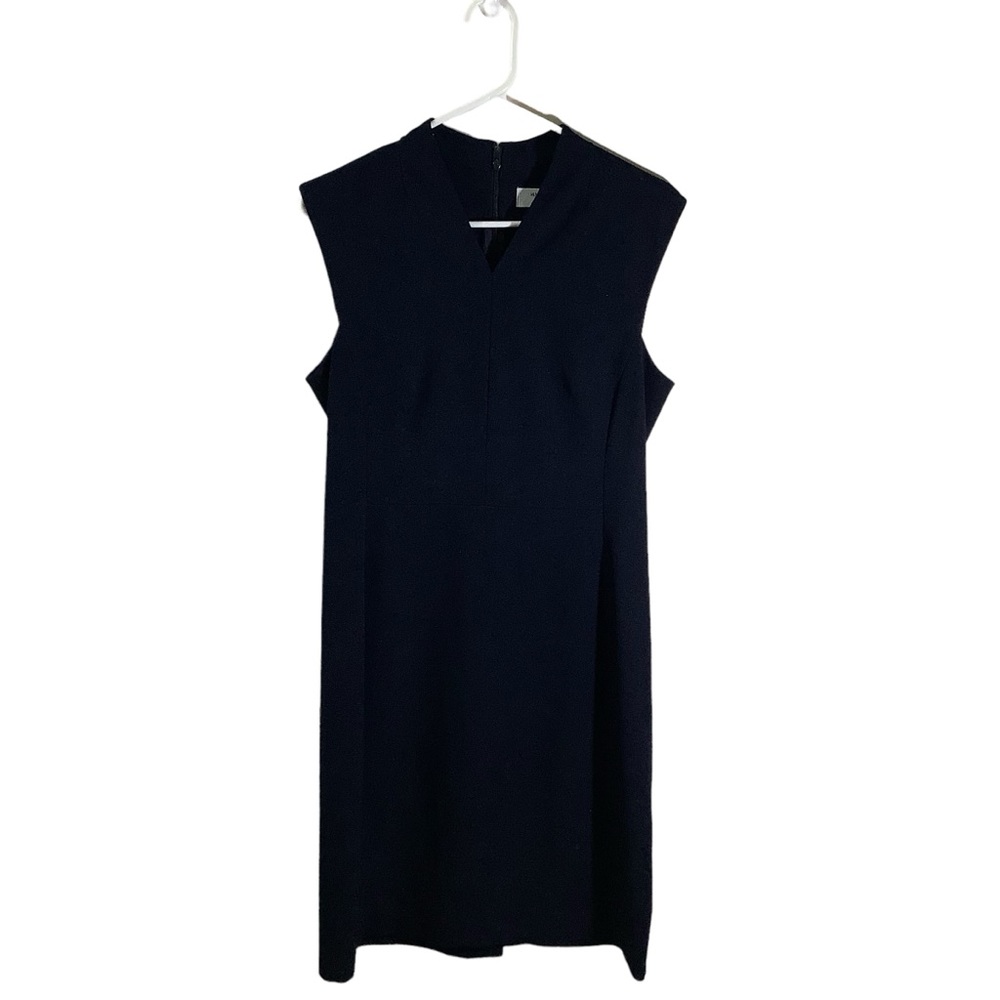 M.M. Lafleur Navy Shift Dress